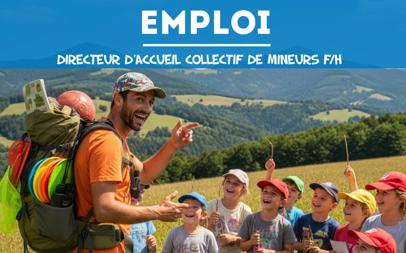 Lire la suite à propos de l’article Recherche Directeur(rice) d&rsquo;Accueil Collectif de Mineurs